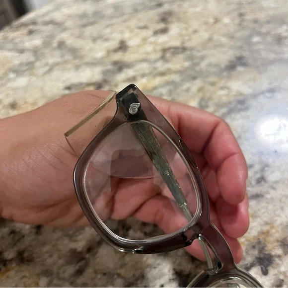 American Optical Vintage Safety Eyeglasses circa 50s Rare Find Sz 48 Frame USA
